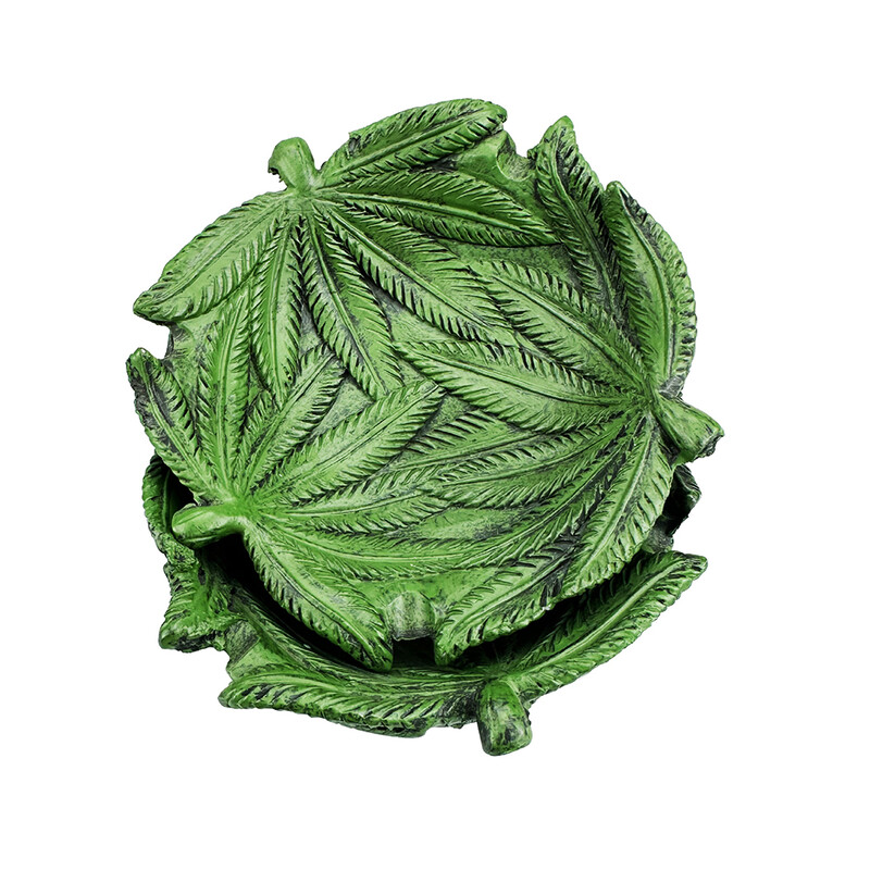 Vaigust tuhatoos Tumeroheliste lehtede mustriga tuhatoos Kodukontor Loominguline isikupärastatud käsitöö sigari suitsetamise tarvikud meestele kingitus