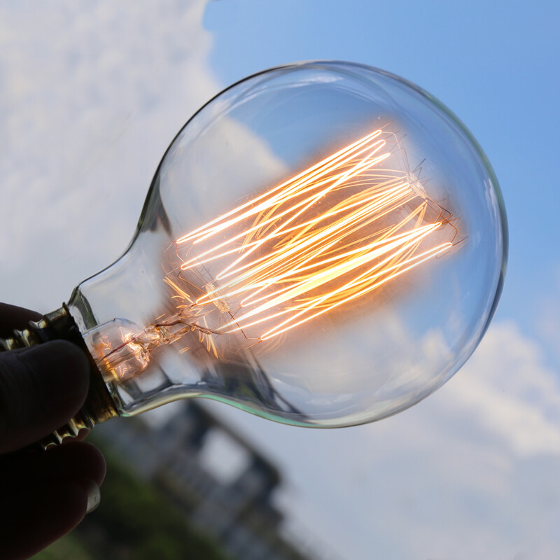 Retro Edisoni pirn E27 220V 40W ST64 G80 G95 G125 ampull Vintage Edisoni pirn hõõglambi hõõgniidiga lambipirn kodusisustus