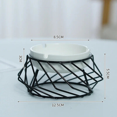 Tuhatoos riiuliga Elutoa kaunistus Geomeetrilised tuhatoosi kaunistused Loominguline Kodu Kaasaegne Trend Kontor Keraamiline tuhatoos