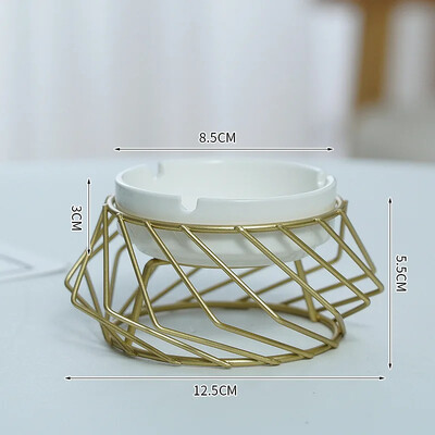 Tuhatoos riiuliga Elutoa kaunistus Geomeetrilised tuhatoosi kaunistused Loominguline Kodu Kaasaegne Trend Kontor Keraamiline tuhatoos