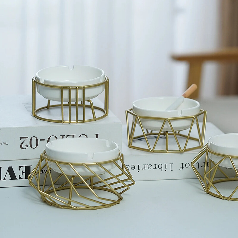 Tuhatoos riiuliga Elutoa kaunistus Geomeetrilised tuhatoosi kaunistused Loominguline Kodu Kaasaegne Trend Kontor Keraamiline tuhatoos