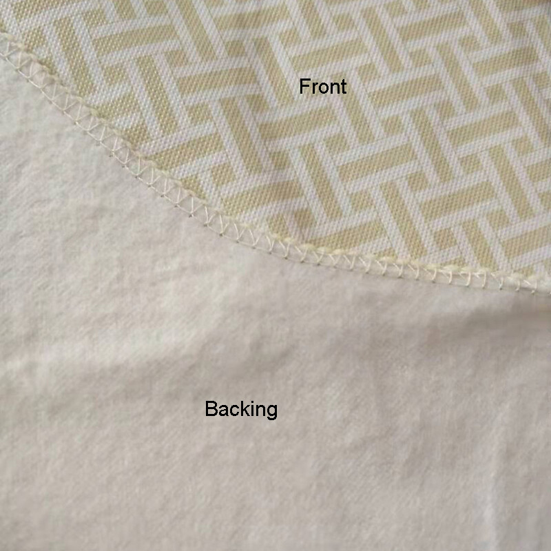 PVC vodootporni stolnjak Okrugli stolnjak Nappe Pokrivač za stol Vjenčani stolnjak za dom Kuhinjski stolnjak Poklopac