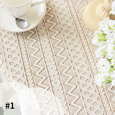 Față de masă din dantelă albă Husă de masă Husă de masă Decor pentru petreceri de nuntă Huse de birou Decor de birou pentru sufragerie 가리개 천