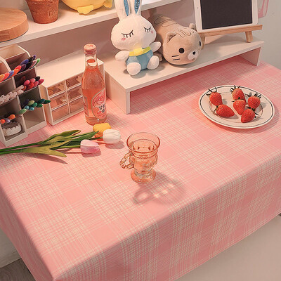 Ins Korea ruuduline laudlina žakaarkangast kirjutuslaud laudlina matt taustariie kodukaunistus põhjamaine kaasaegne laud elutuba