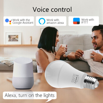 WIFI Smart Led крушки E27 TUYA/Smart Life RGB+White+Warm Led Bulb 220v лампа за Yandex Alice Automation Google Home Alexa