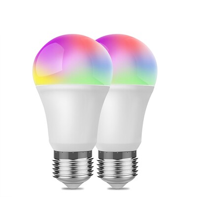 WIFI Smart Led lemputės E27 TUYA/Smart Life RGB+balta+šilta LED lemputė 220v lempa Yandex Alice Automation Google Home Alexa