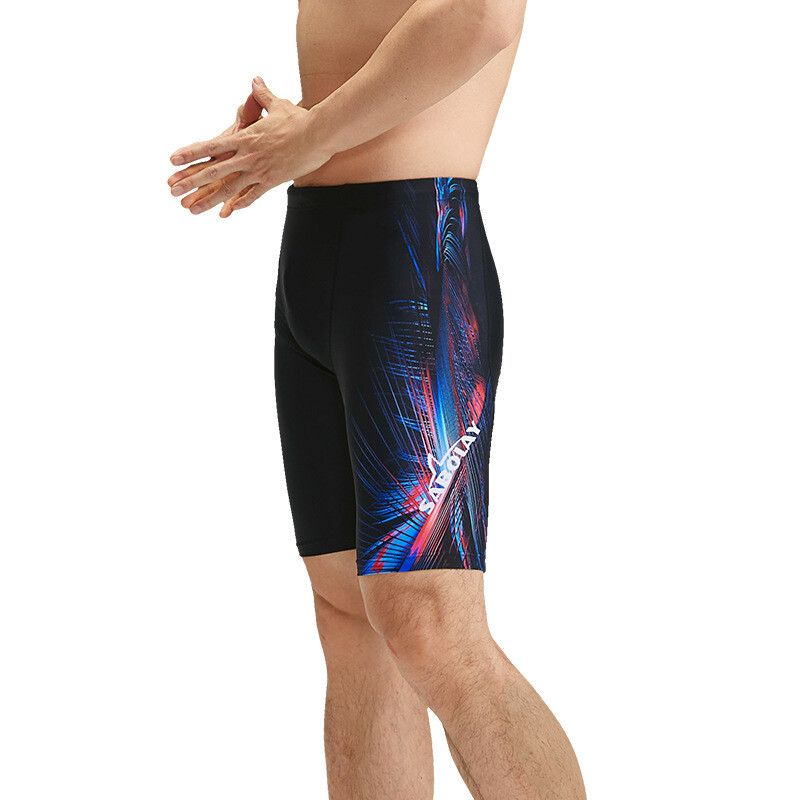 Uued kloorikindlad meeste sportlikud ujumispüksid, kiiresti kuivavad hingavad 5 veerandlauaga lühikesed püksid Surf Boxer professionaalsed ujumispüksid