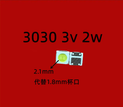 100 tk 3030 Taustavalgustus suure võimsusega LED TOPELTKIIBID 1w 1,5W 2w 3V-3,6V 6v 9V lextar JUFEI AOT lahe valge PT30A66 teler