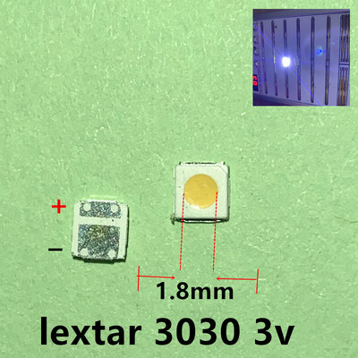100 tk 3030 Taustavalgustus suure võimsusega LED TOPELTKIIBID 1w 1,5W 2w 3V-3,6V 6v 9V lextar JUFEI AOT lahe valge PT30A66 teler