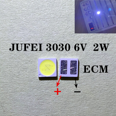 100 tk 3030 Taustavalgustus suure võimsusega LED TOPELTKIIBID 1w 1,5W 2w 3V-3,6V 6v 9V lextar JUFEI AOT lahe valge PT30A66 teler