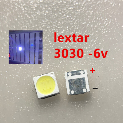 100 tk 3030 Taustavalgustus suure võimsusega LED TOPELTKIIBID 1w 1,5W 2w 3V-3,6V 6v 9V lextar JUFEI AOT lahe valge PT30A66 teler
