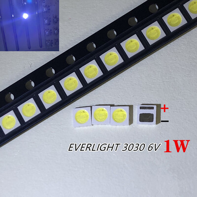 100 tk 3030 Taustavalgustus suure võimsusega LED TOPELTKIIBID 1w 1,5W 2w 3V-3,6V 6v 9V lextar JUFEI AOT lahe valge PT30A66 teler