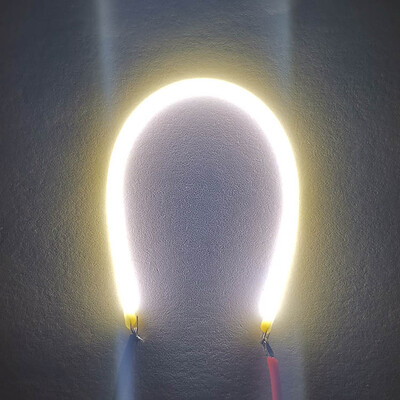 LED žarna nit 130mm 300mm Retro Edison žarulja LED 3V COB žarulja Dijelovi žarulje LED diode Fleksibilna žarna nit za DIY dekorativnu svjetiljku