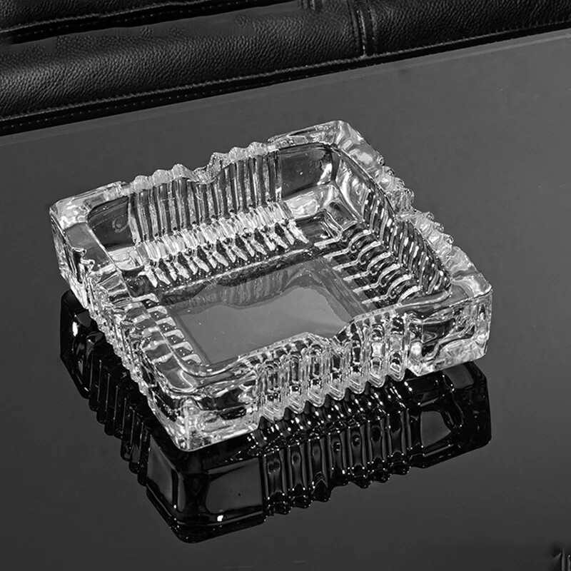 Läbipaistvast klaasist ruudukujuline tuhatoos KTV teemantmustriga hotellihotelli paksendatud tuhatoos