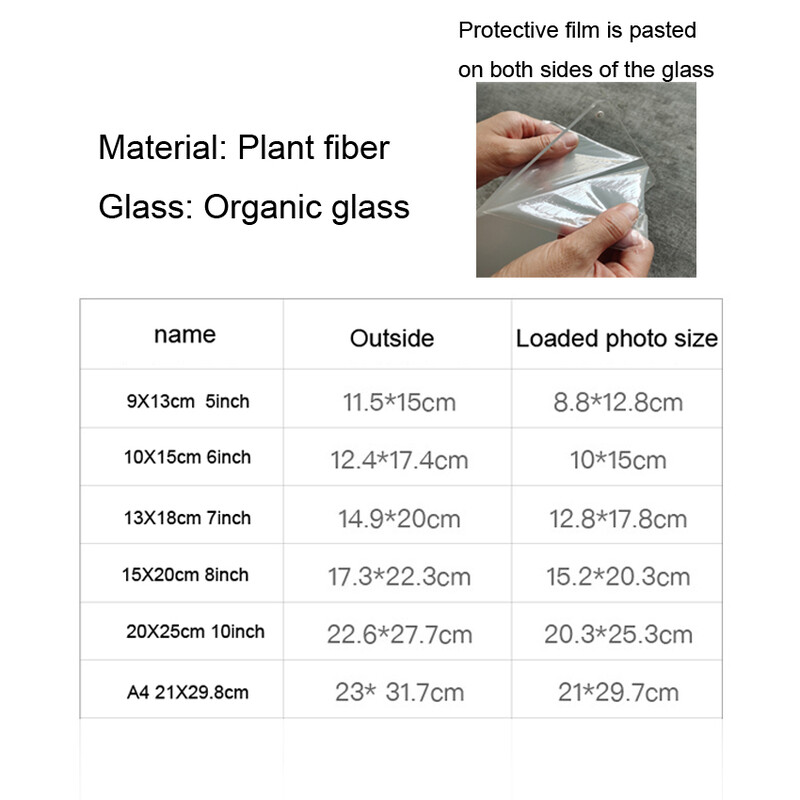 Puidust pildiraam seintele 10X15 15X20 20X25 A4 Vintage fotoraami alus piltide jaoks Fotodekoratsioon Mälestuskingitus