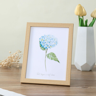 Ramă foto din lemn pentru agățat pe perete cu plexiglas10x15 13X18 15X20cm Ramă foto din lemn A4 pentru poze Decor foto cu ridicata