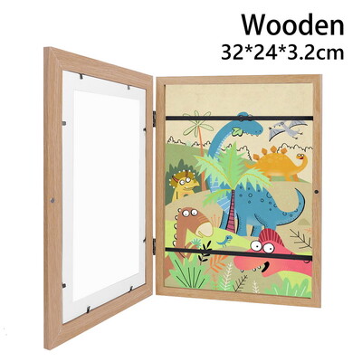 Laste kunstiraamid, magnetiline esikülg, avatud vahetatav laste raam plakatitele fotode joonistamiseks maalid pildid kuva kodukaunistus