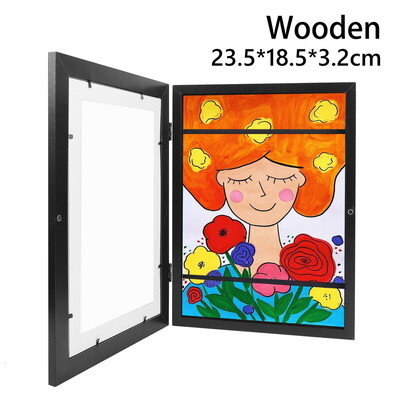 Laste kunstiraamid, magnetiline esikülg, avatud vahetatav laste raam plakatitele fotode joonistamiseks maalid pildid kuva kodukaunistus