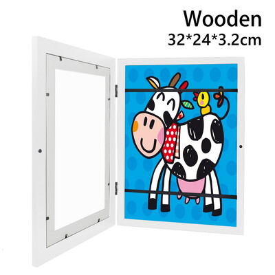 Laste kunstiraamid, magnetiline esikülg, avatud vahetatav laste raam plakatitele fotode joonistamiseks maalid pildid kuva kodukaunistus