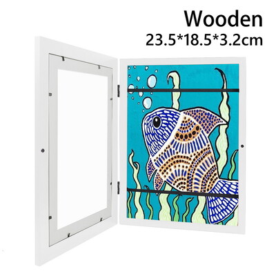 Laste kunstiraamid, magnetiline esikülg, avatud vahetatav laste raam plakatitele fotode joonistamiseks maalid pildid kuva kodukaunistus