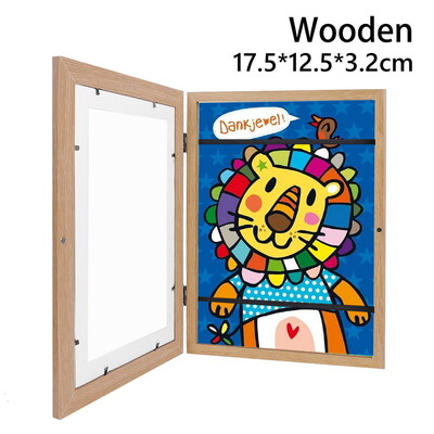 Laste kunstiraamid, magnetiline esikülg, avatud vahetatav laste raam plakatitele fotode joonistamiseks maalid pildid kuva kodukaunistus