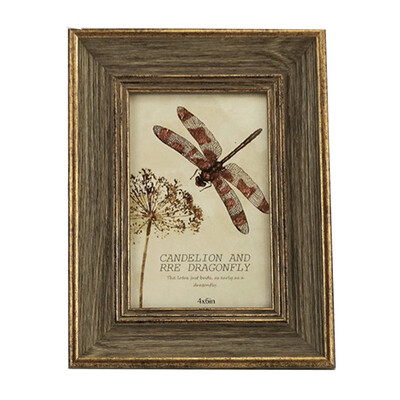 Ξύλινη κορνίζα Vintage Πορτραίτο Κορνίζες φωτογραφιών 6 ιντσών 7 ιντσών Επέτειος γάμου Retro Landscape Οριζόντια κορνίζα αφίσας