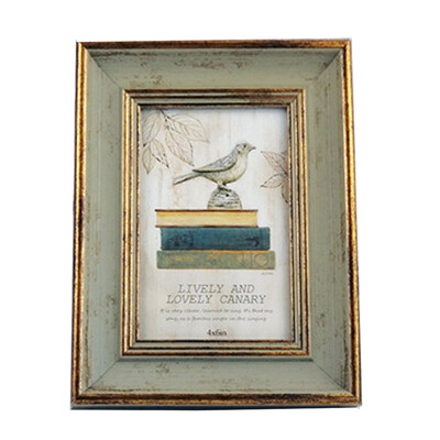 Ξύλινη κορνίζα Vintage Πορτραίτο Κορνίζες φωτογραφιών 6 ιντσών 7 ιντσών Επέτειος γάμου Retro Landscape Οριζόντια κορνίζα αφίσας