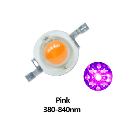 50 tk Real Full Wat 3V LED 1W 3W 30/45mil High Power Chip Beads Külm Soe Valge Punane Sinine Roheline Kollane Blubs Grow DownLight