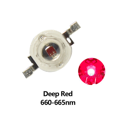 50 tk Real Full Wat 3V LED 1W 3W 30/45mil High Power Chip Beads Külm Soe Valge Punane Sinine Roheline Kollane Blubs Grow DownLight