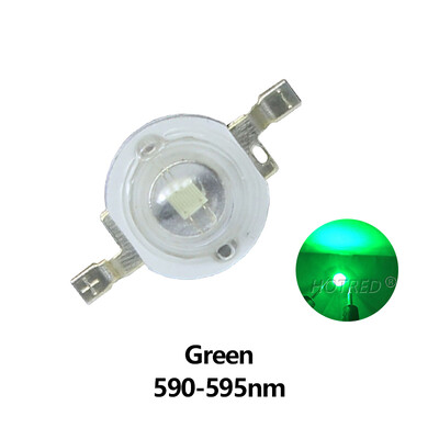 50 tk Real Full Wat 3V LED 1W 3W 30/45mil High Power Chip Beads Külm Soe Valge Punane Sinine Roheline Kollane Blubs Grow DownLight