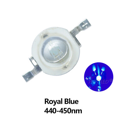 50 tk Real Full Wat 3V LED 1W 3W 30/45mil High Power Chip Beads Külm Soe Valge Punane Sinine Roheline Kollane Blubs Grow DownLight