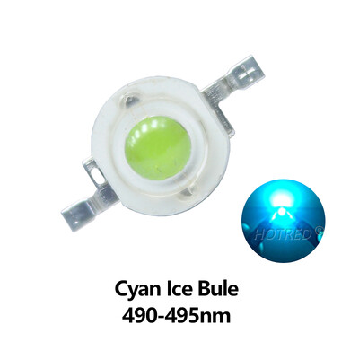50 tk Real Full Wat 3V LED 1W 3W 30/45mil High Power Chip Beads Külm Soe Valge Punane Sinine Roheline Kollane Blubs Grow DownLight