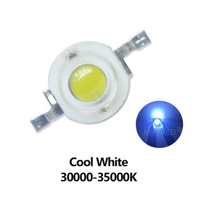 50 tk Real Full Wat 3V LED 1W 3W 30/45mil High Power Chip Beads Külm Soe Valge Punane Sinine Roheline Kollane Blubs Grow DownLight