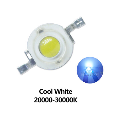 50 tk Real Full Wat 3V LED 1W 3W 30/45mil High Power Chip Beads Külm Soe Valge Punane Sinine Roheline Kollane Blubs Grow DownLight
