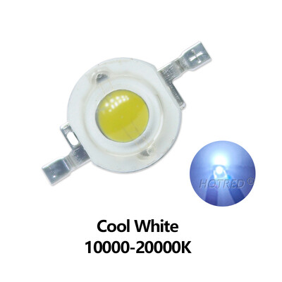 50 tk Real Full Wat 3V LED 1W 3W 30/45mil High Power Chip Beads Külm Soe Valge Punane Sinine Roheline Kollane Blubs Grow DownLight