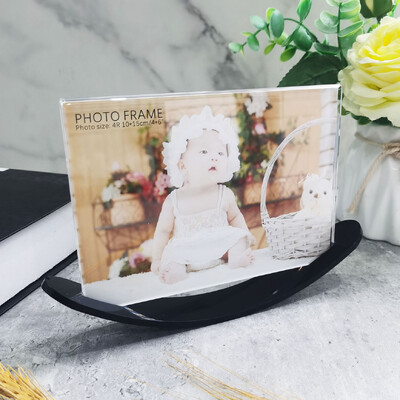 Akrüülmust pildiraam 10x15cm 15x20cm raam Kalender Kahepoolse raamiga pildiraamid pulmapeo pildiraam