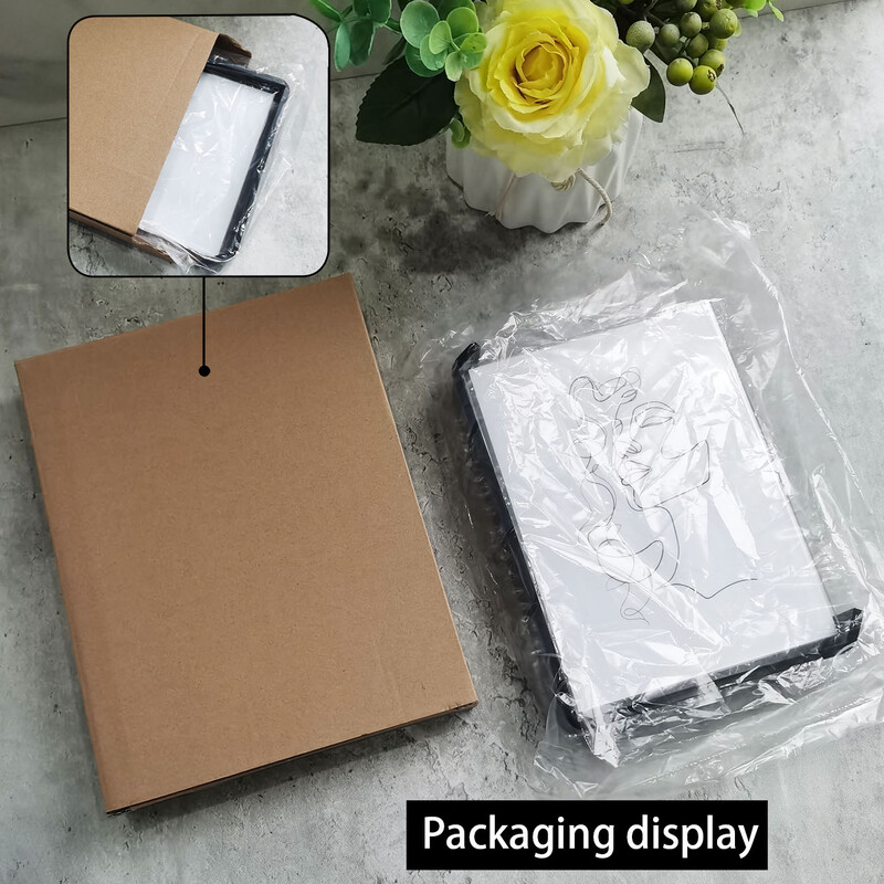 Akrüülmust pildiraam 10x15cm 15x20cm raam Kalender Kahepoolse raamiga pildiraamid pulmapeo pildiraam