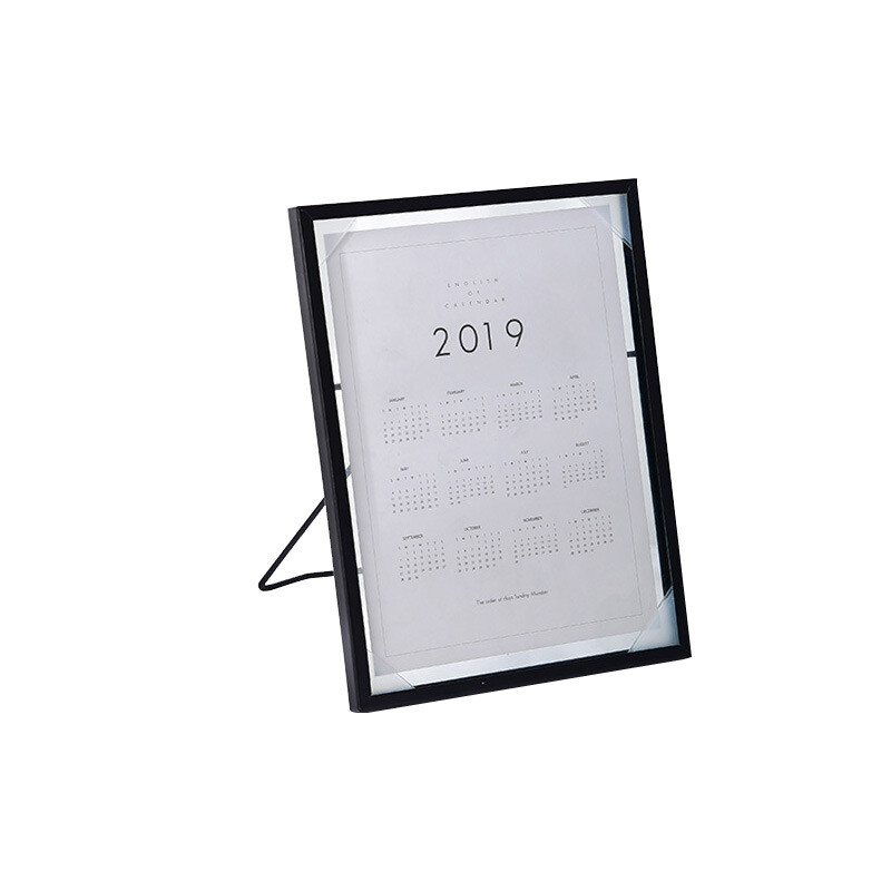 Metallist pildiraam kuldne must värv 4tolline 6tolline 7tolline Klaasmaalingu raam