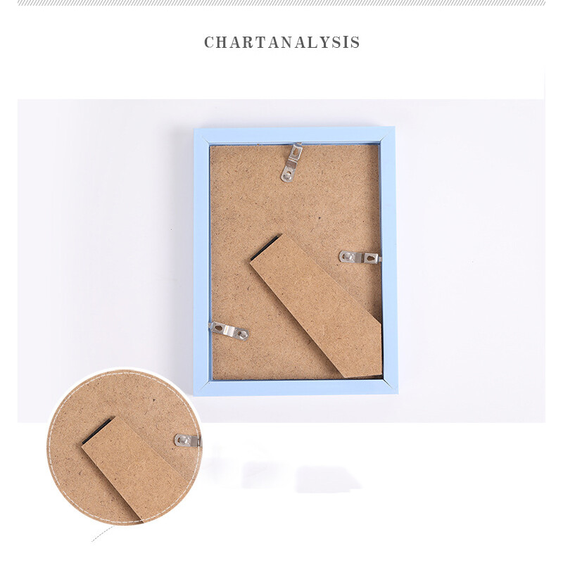 Ramă foto colorată Afișare imagini din plastic pentru decorațiuni de nuntă Rame foto Rame pentru masă de birou