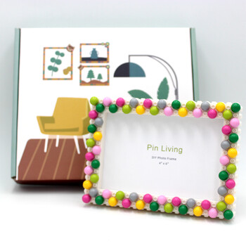 Pinliving Candy House Παιδικά δομικά στοιχεία DIY Σετ κορνίζες φωτογραφιών Baby Growth Αναμνηστική δραστηριότητα Χειροποίητο άλμπουμ