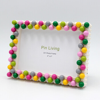 Pinliving Candy House Παιδικά δομικά στοιχεία DIY Σετ κορνίζες φωτογραφιών Baby Growth Αναμνηστική δραστηριότητα Χειροποίητο άλμπουμ