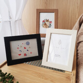 Ramă foto din lemn pentru agățat pe perete 10X15 15X20 A4 Suport de birou Rama foto pentru poze Decor foto cadou comemorativ