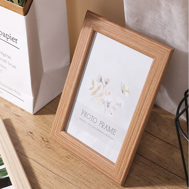 Ramă foto din lemn pentru agățat pe perete 10X15 15X20 A4 Suport de birou Rama foto pentru poze Decor foto cadou comemorativ