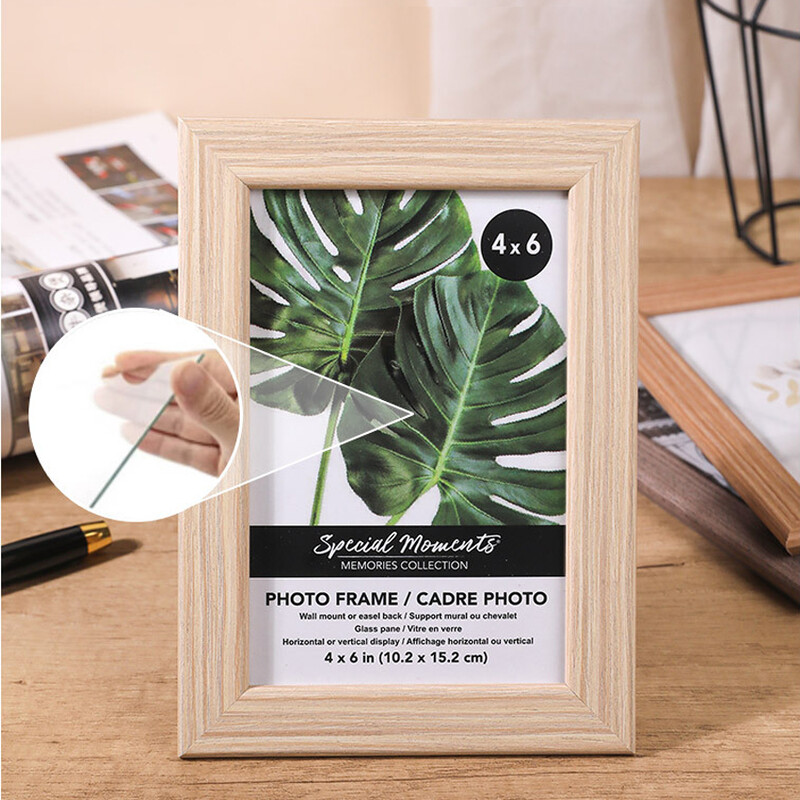 Ramă foto din lemn pentru agățat pe perete 10X15 15X20 A4 Suport de birou Rama foto pentru poze Decor foto cadou comemorativ