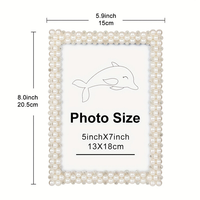 1 tk naturaalvalgest pärlikivist plastikust pildiraam, 1 juhuslik pilt, mis sobib perele ja sõpradele kinkimiseks