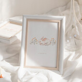 Põhjamaade vaiguvalge pildiraam 6-tolline 7 8 10 A4 pildiraam rippseina kodukaunistus