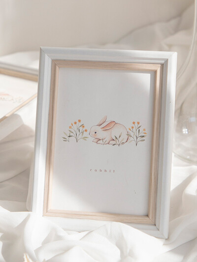 Põhjamaade vaiguvalge pildiraam 6-tolline 7 8 10 A4 pildiraam rippseina kodukaunistus