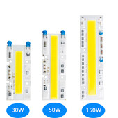 30W-150W ryškumo LED mikroschema 220V COB lustai apatinio apšvietimo matricos lemputė, didelės galios šviesos dalys LED lemputės grandinės plokštė, skirta namuose pasidaryk pats