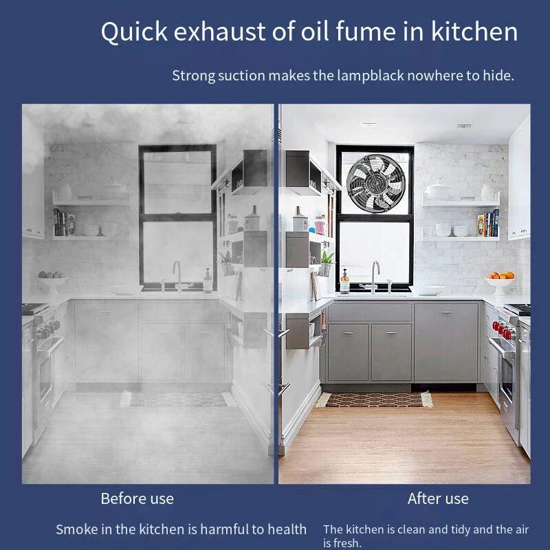 4''6''8'' Cijevni ispušni ventilator Ventilator zraka Metalna cijevna ventilacija Ispušni ventilator Mini izvlaka Kupaonski WC Zidni ventilator Kanalni ventilator