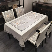 Kaasaegsed lihtsad ristkülikukujulised laudlinad pühadepeokaunistus Veekindel kortsudekindel laudlina pulmakaunistuseks